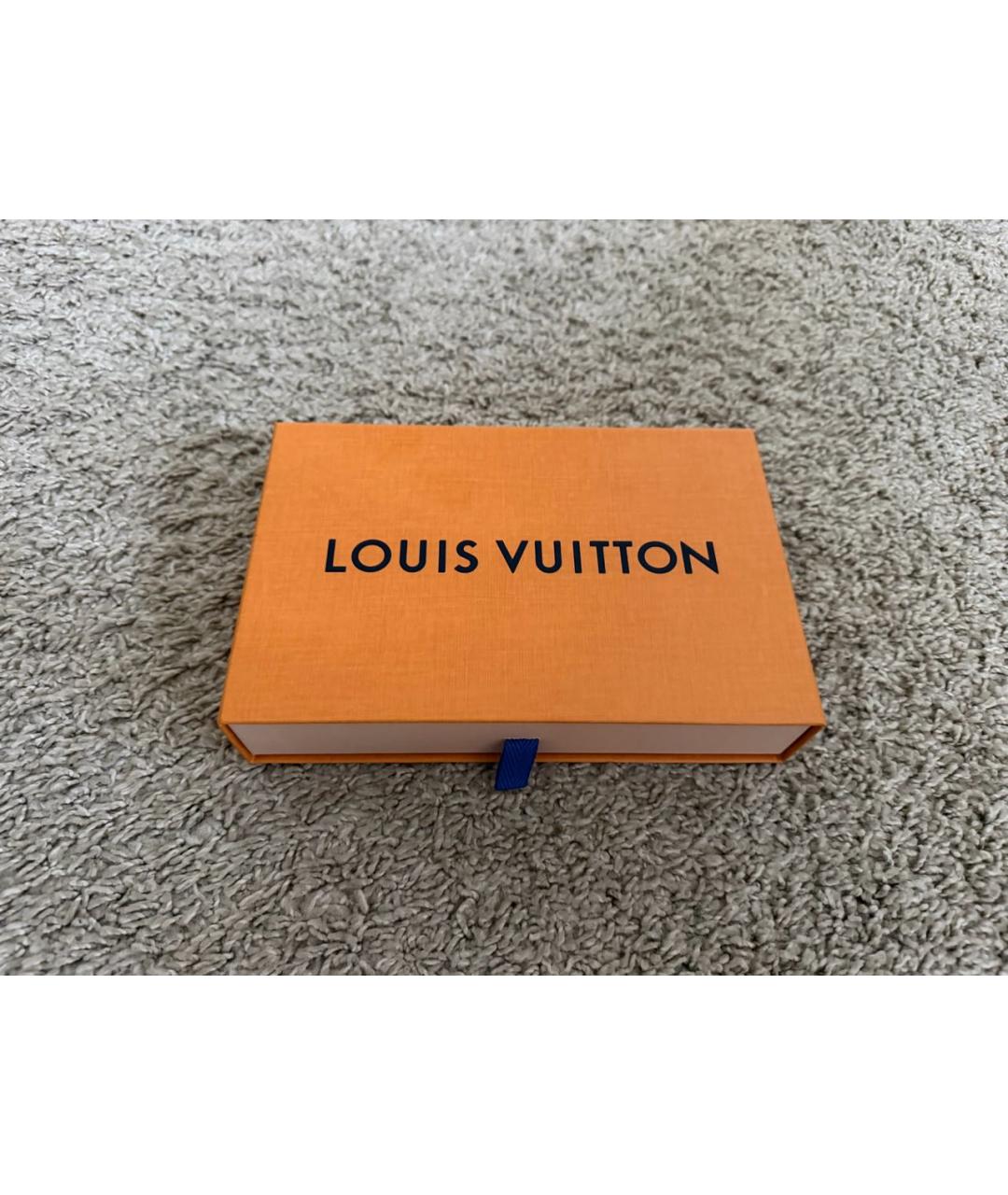 LOUIS VUITTON Коричневый кардхолдер, фото 4