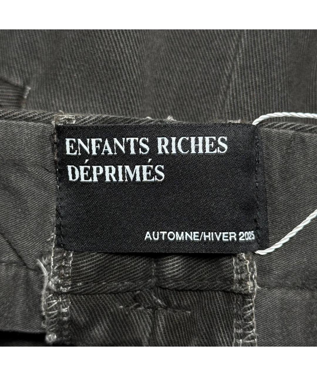 Enfants Riches Déprimés Черные хлопковые повседневные брюки, фото 8