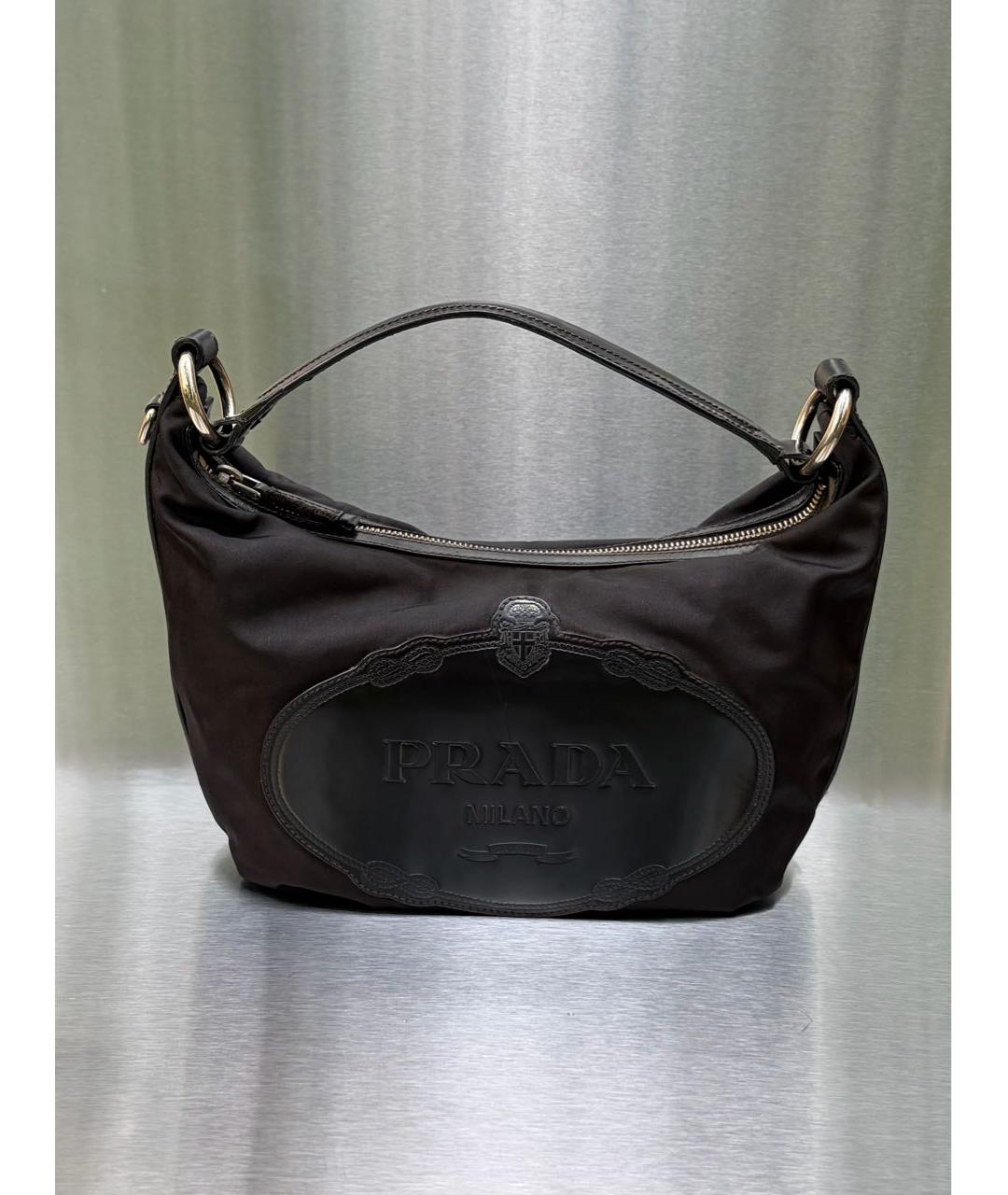 PRADA Черная сумка через плечо, фото 2