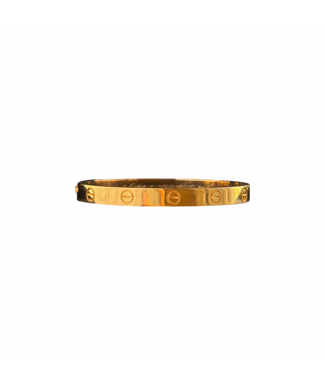CARTIER Желтый браслет из желтого золота, фото 1