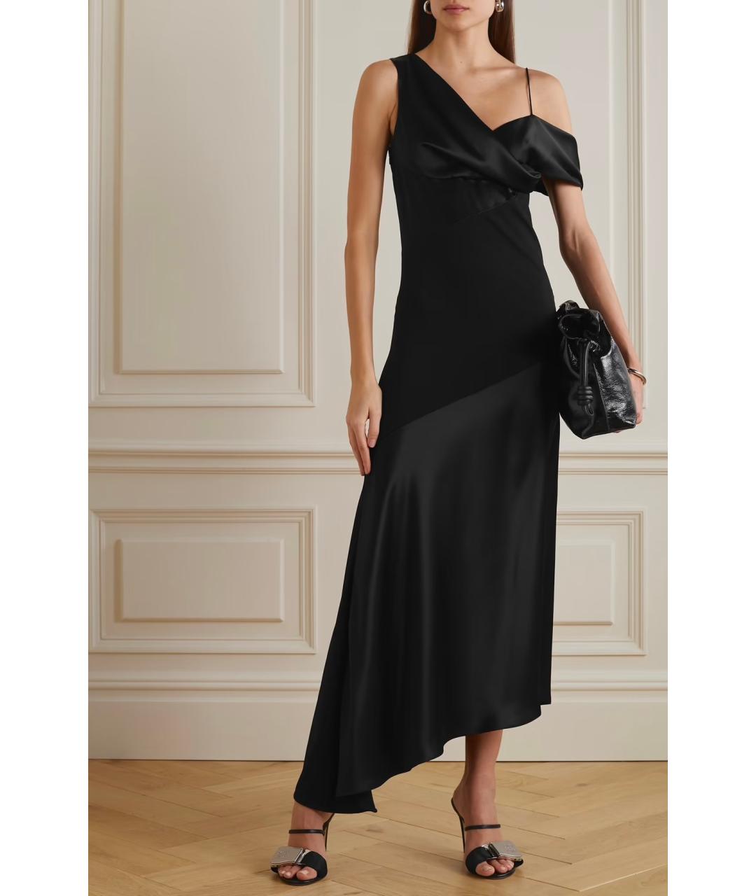 LOEWE Черное коктейльное платье, фото 2