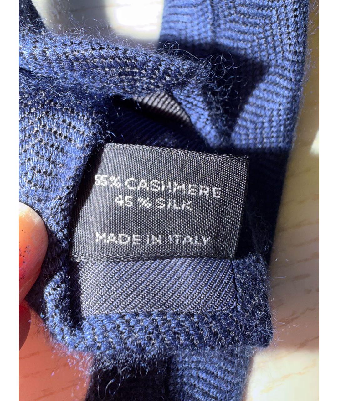 TOM FORD Темно-синий галстук, фото 2