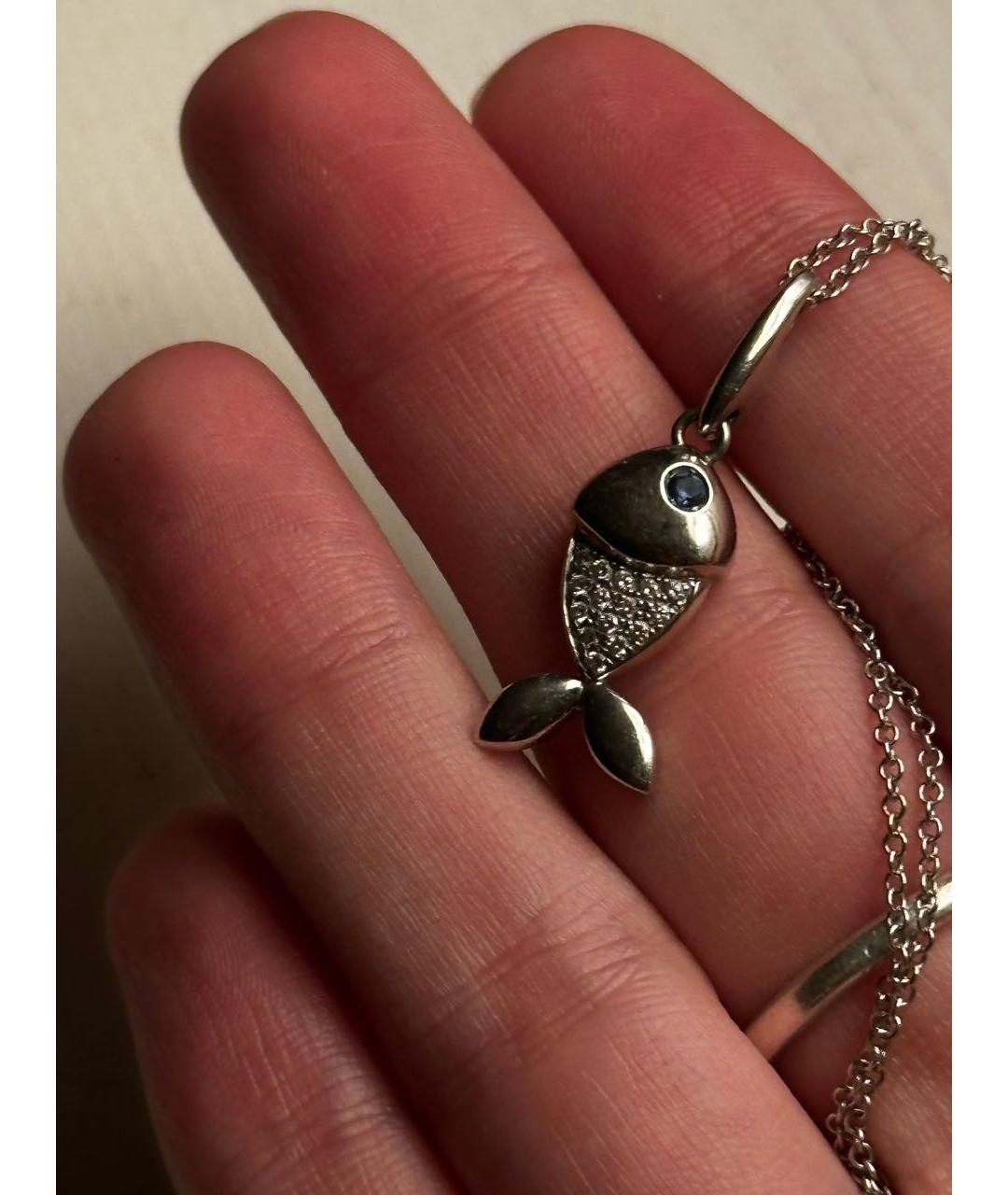 CHOPARD Белое колье из белого золота, фото 6