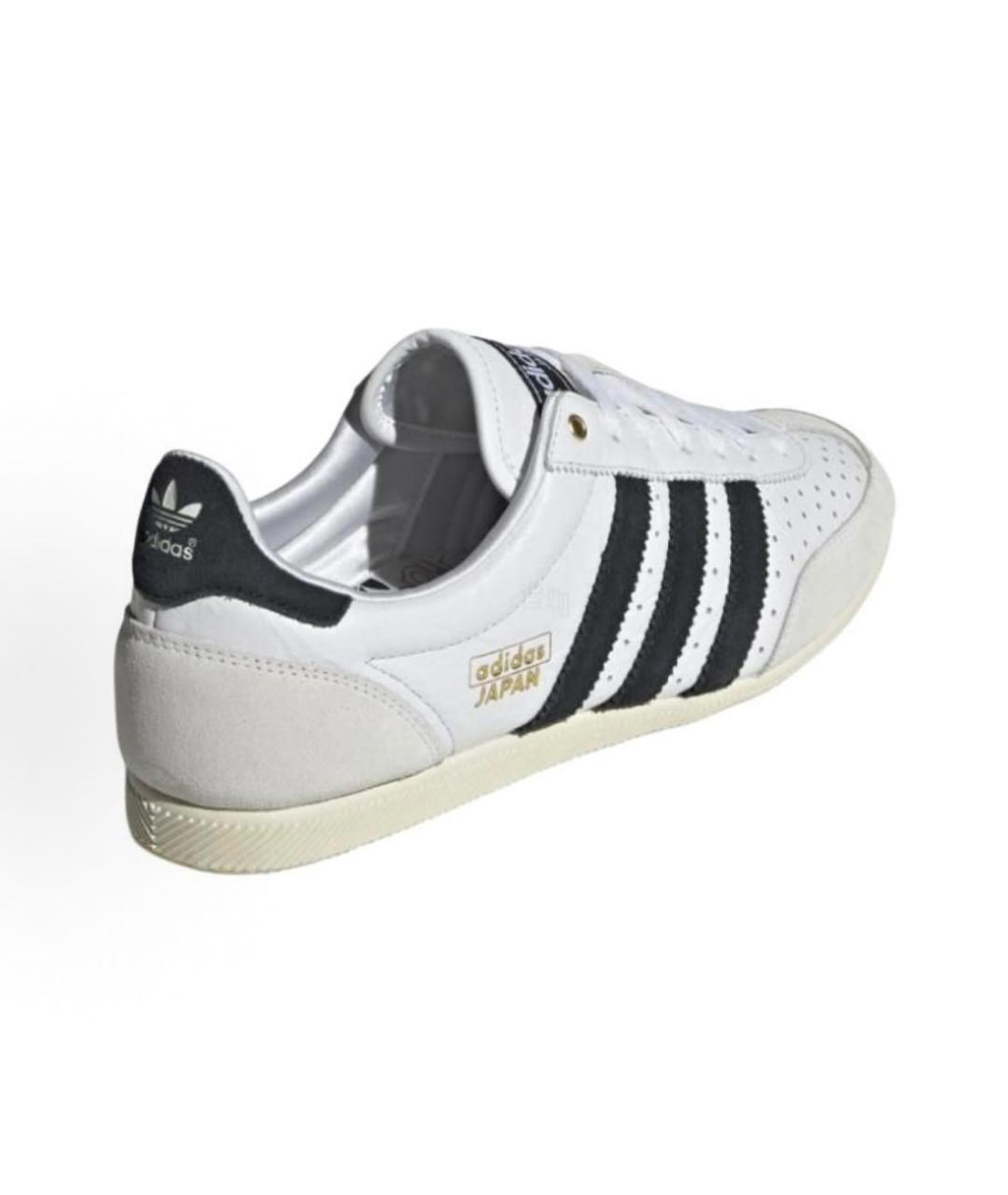 ADIDAS Белые кожаные кроссовки, фото 4