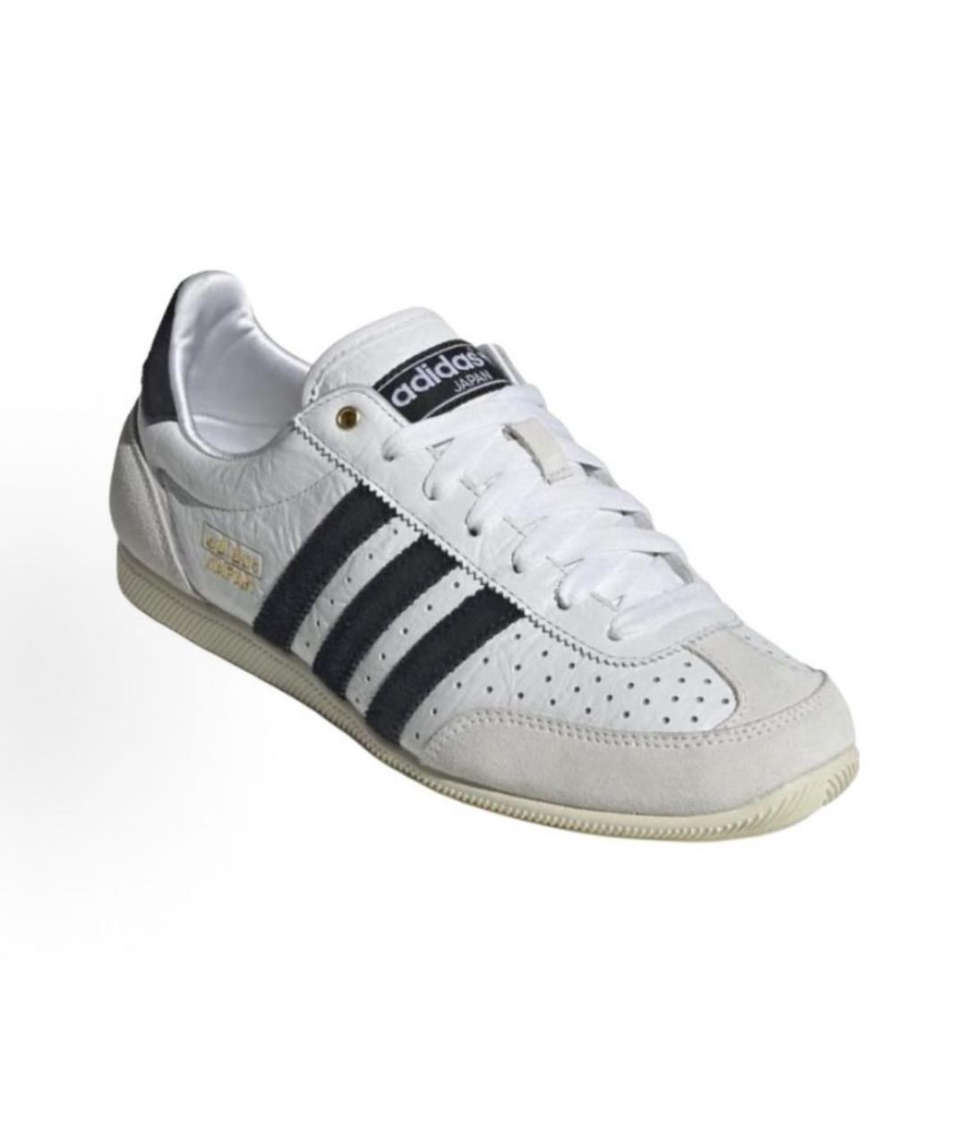 ADIDAS Белые кожаные кроссовки, фото 3