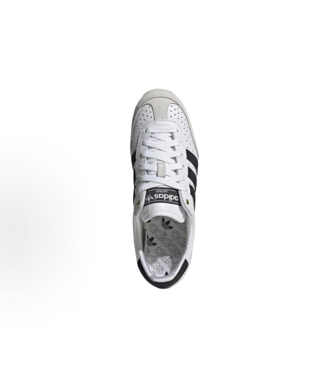 ADIDAS Белые кожаные кроссовки, фото 5