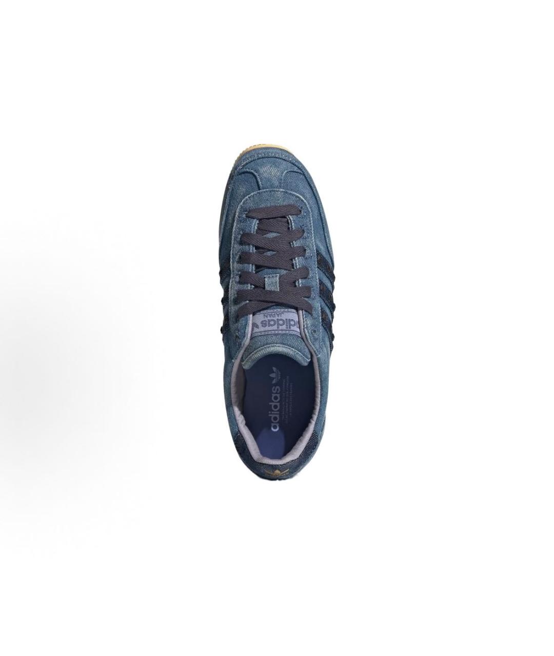 ADIDAS Синие текстильные кроссовки, фото 4