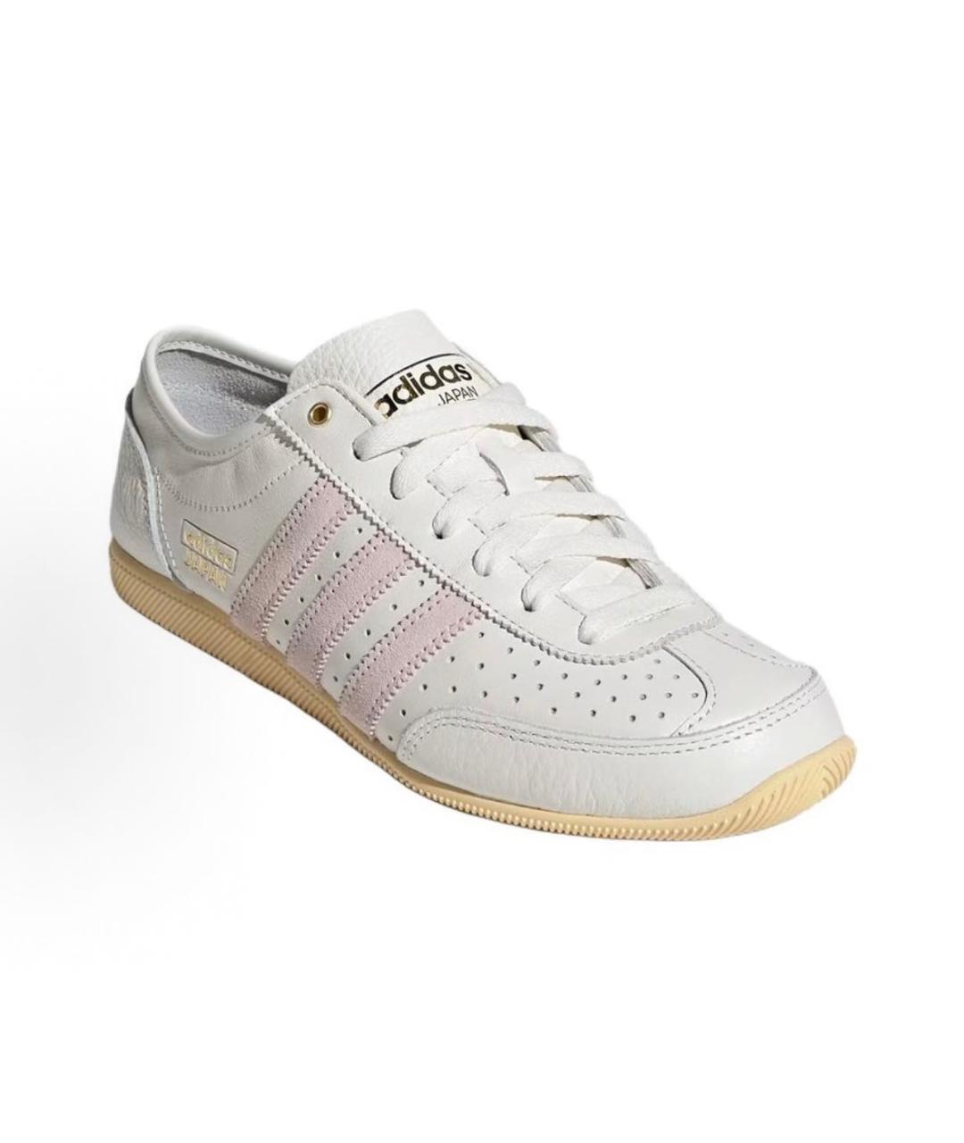 ADIDAS Белые кожаные кроссовки, фото 2