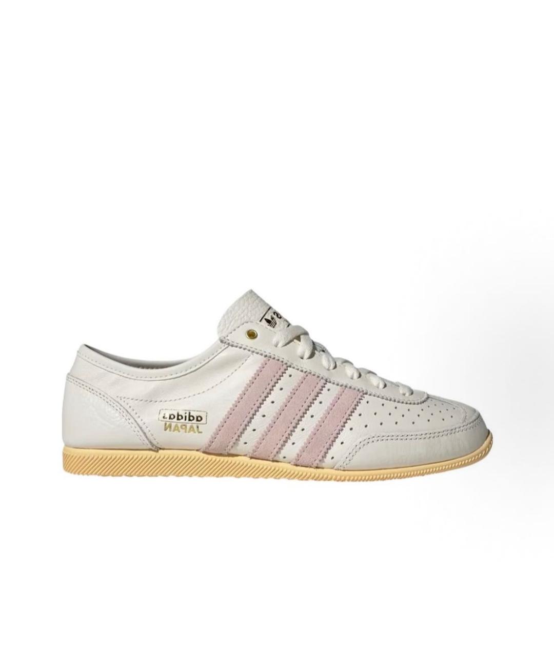 ADIDAS Белые кожаные кроссовки, фото 6