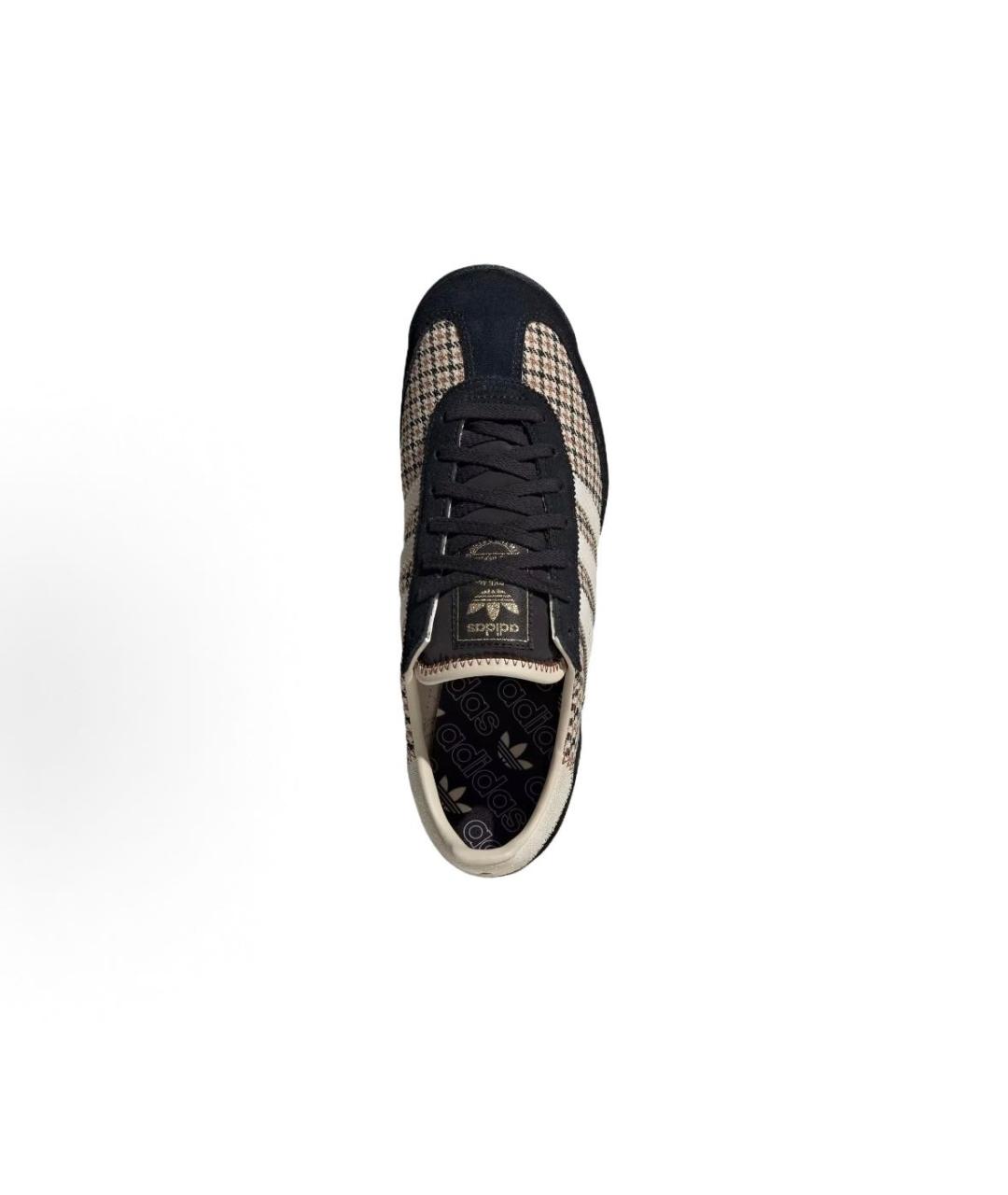 ADIDAS Бежевые текстильные кроссовки, фото 4