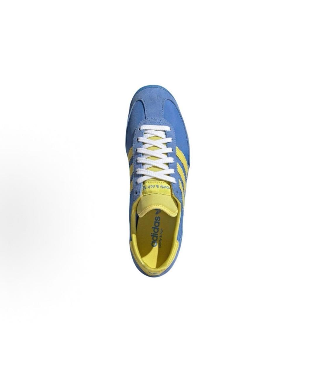 ADIDAS Синие текстильные кроссовки, фото 3