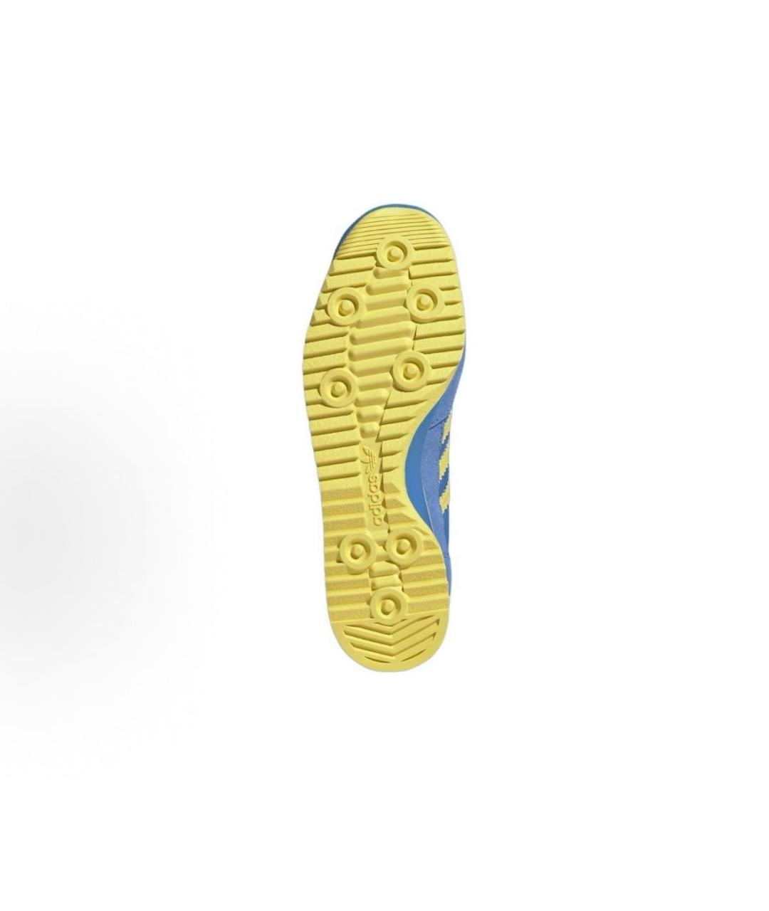 ADIDAS Синие текстильные кроссовки, фото 6