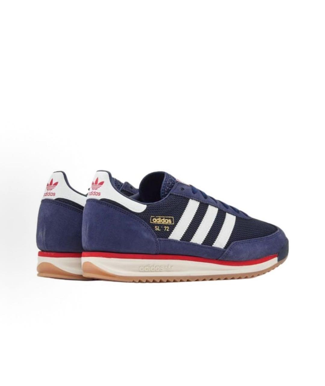 ADIDAS Синие текстильные кроссовки, фото 5