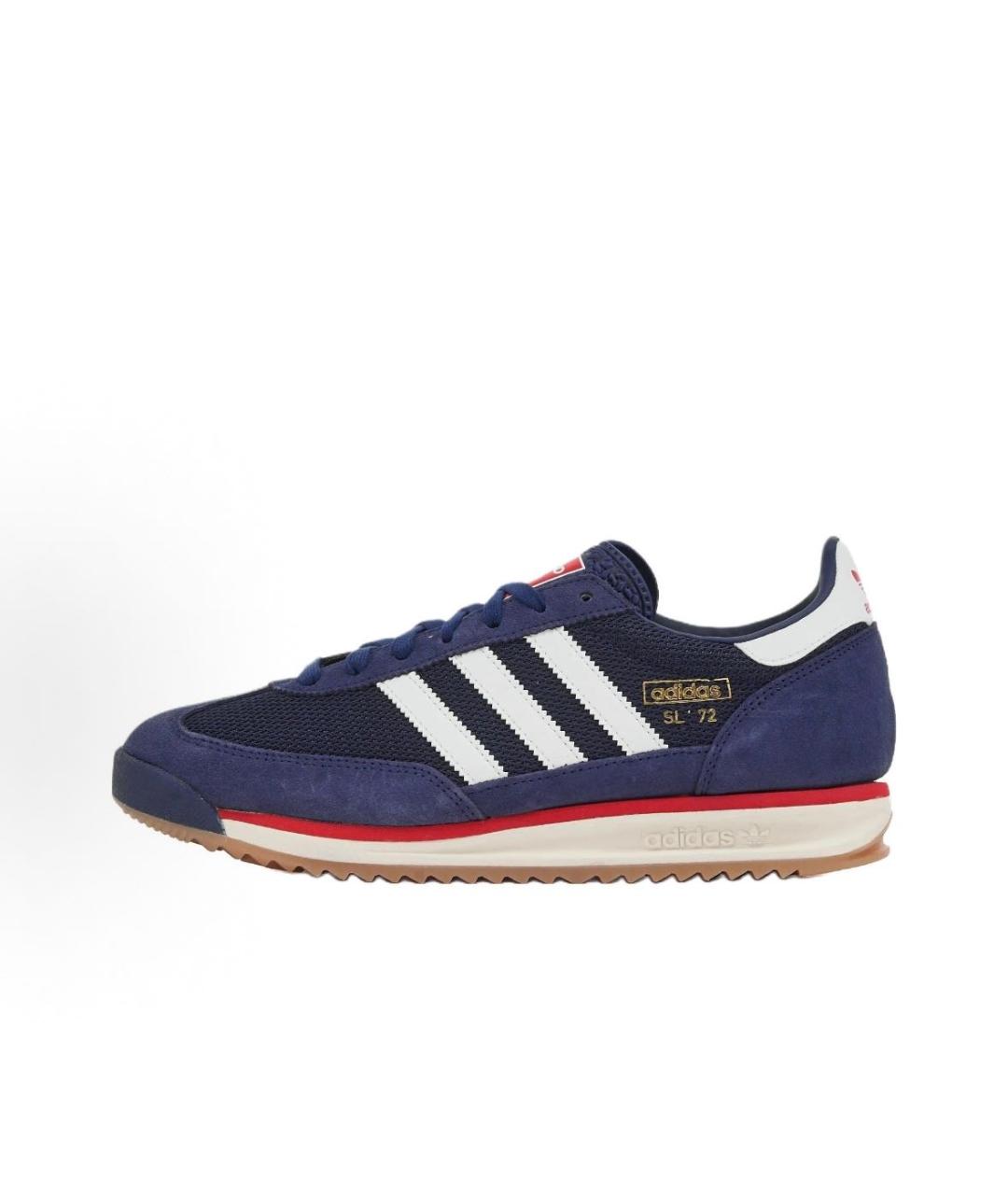 ADIDAS Синие текстильные кроссовки, фото 2