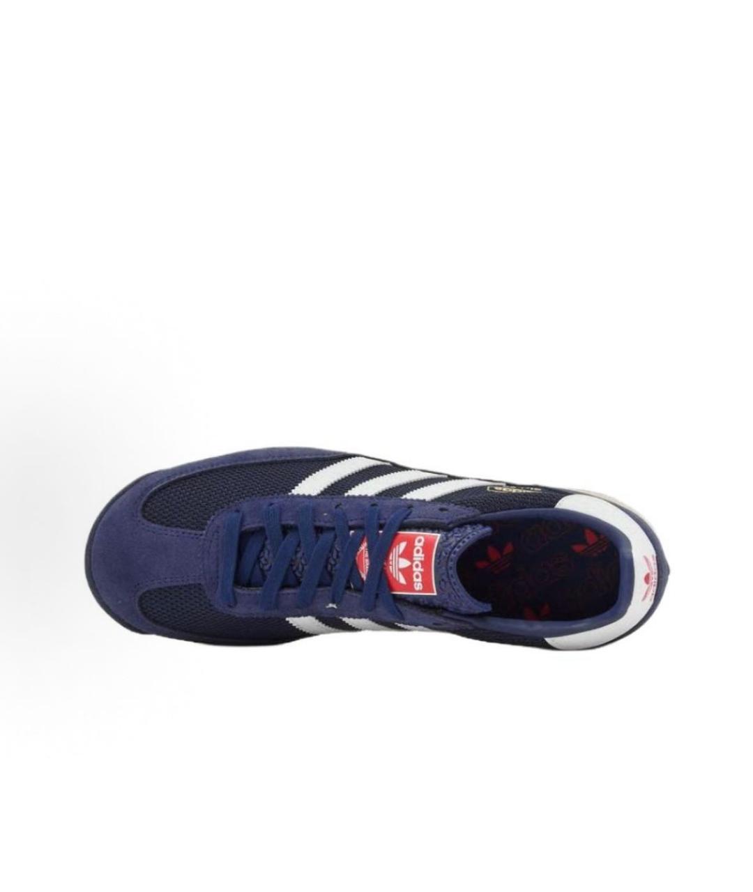 ADIDAS Синие текстильные кроссовки, фото 4