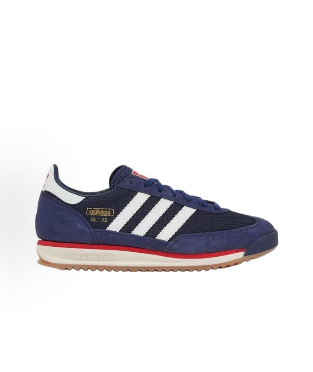 ADIDAS Синие текстильные кроссовки, фото 7