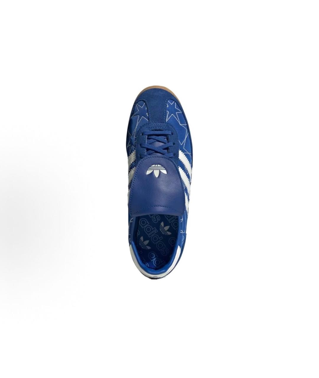 ADIDAS Синие текстильные кроссовки, фото 5