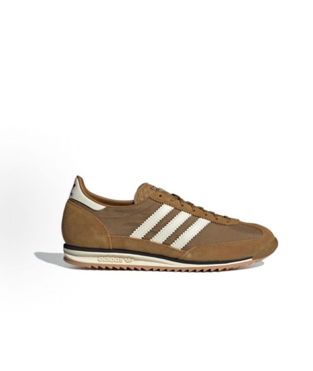 ADIDAS Коричневые текстильные кроссовки, фото 7