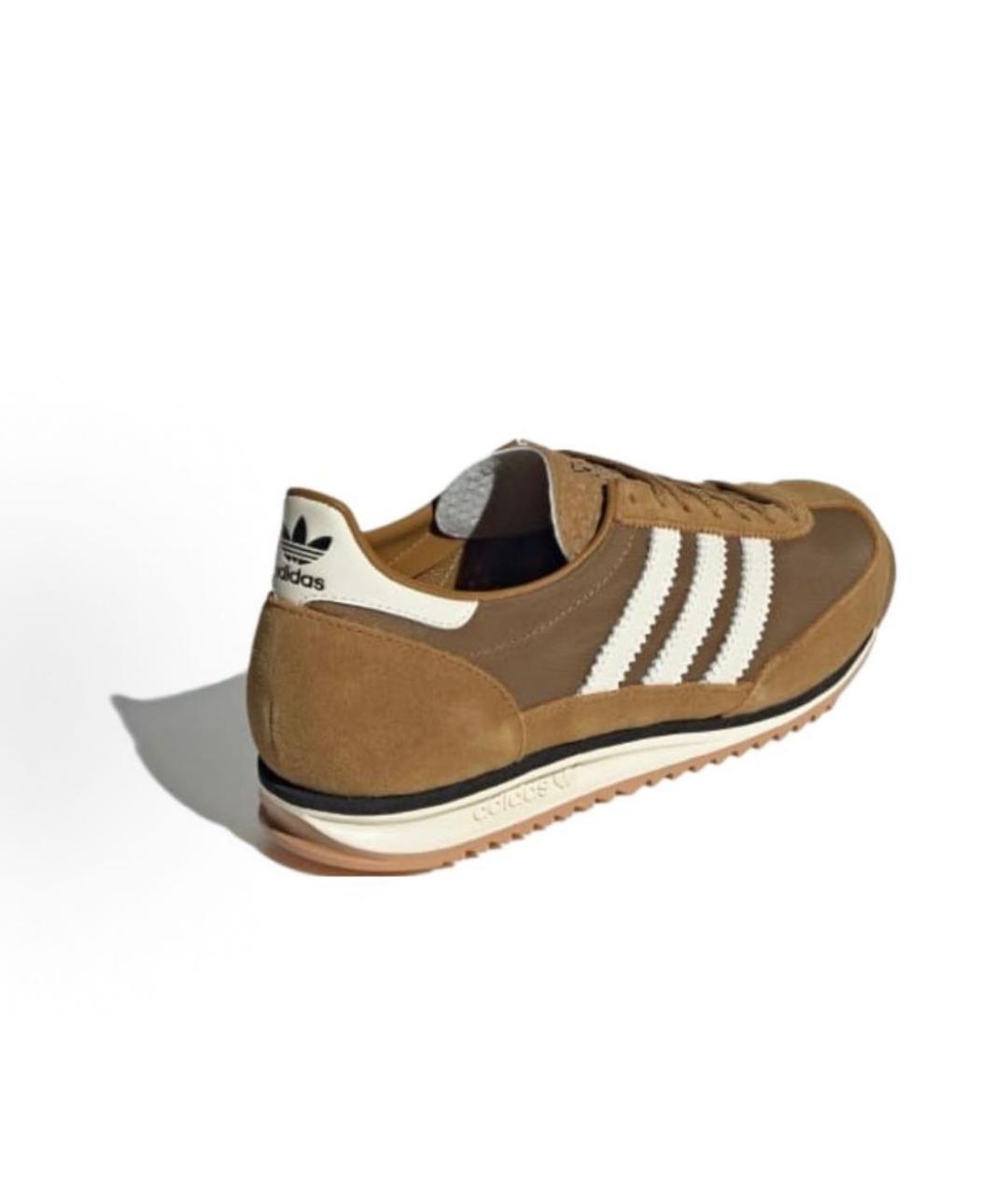 ADIDAS Коричневые текстильные кроссовки, фото 5