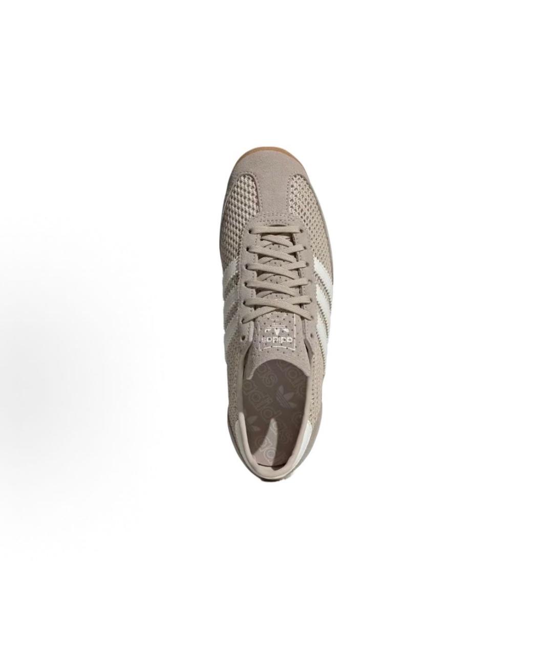 ADIDAS Бежевые текстильные кроссовки, фото 3