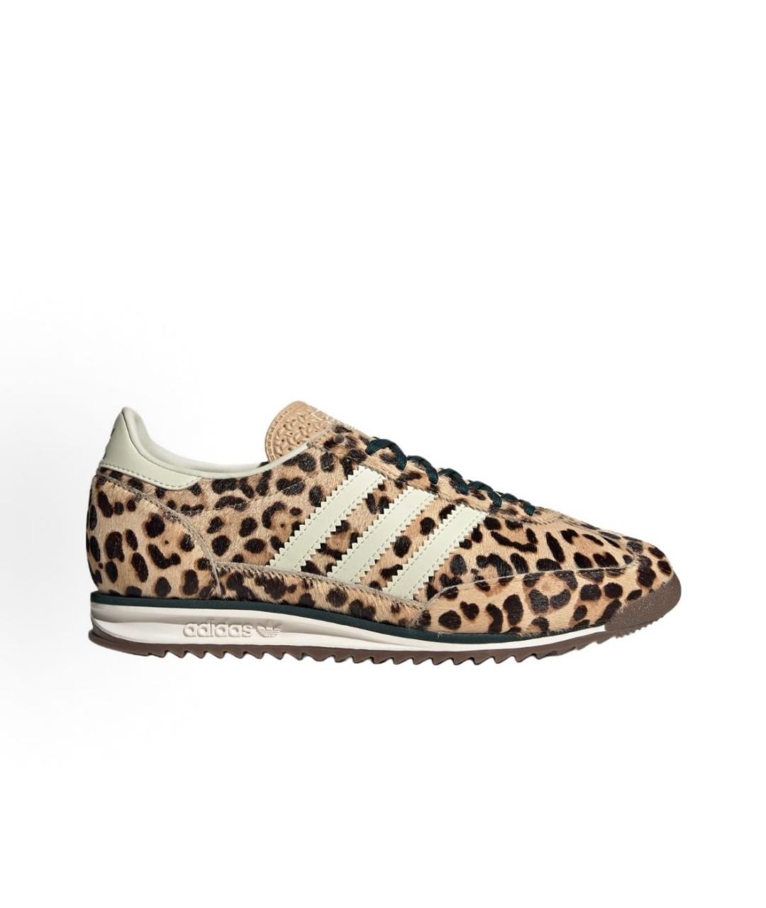 ADIDAS Бежевые текстильные кроссовки, фото 7
