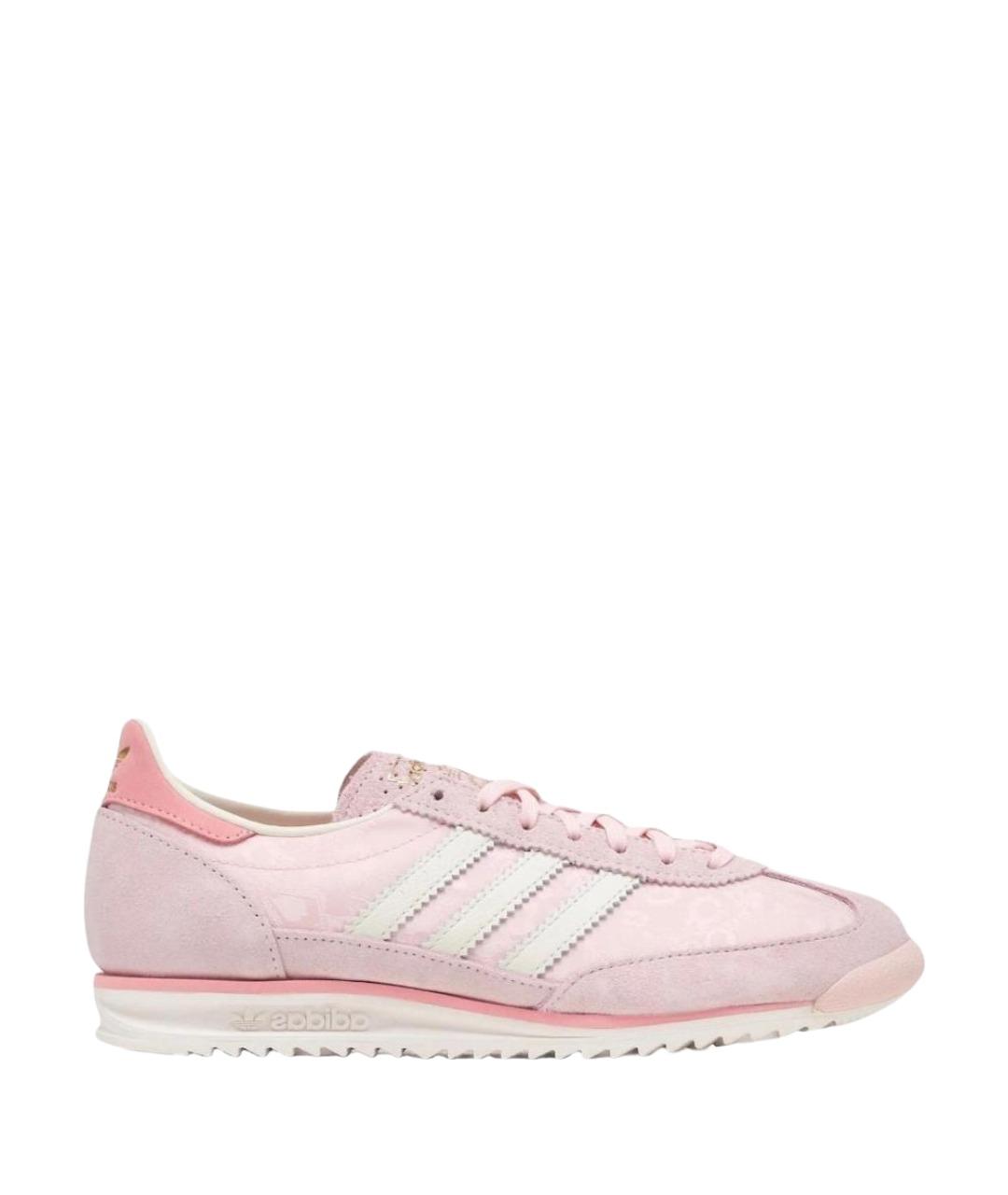 ADIDAS Коралловые текстильные кроссовки, фото 1