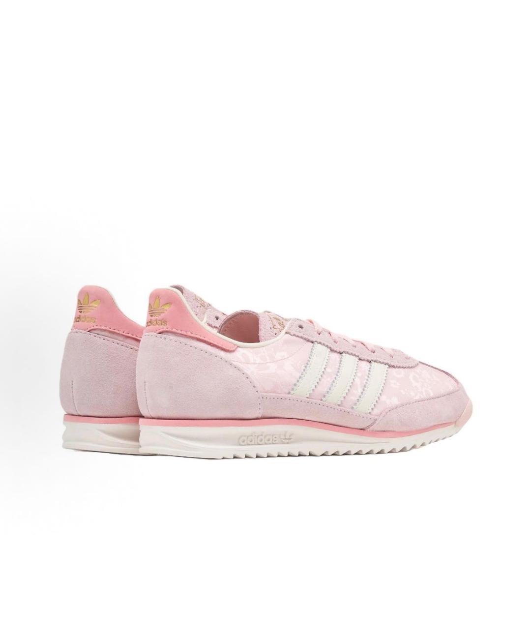 ADIDAS Коралловые текстильные кроссовки, фото 4