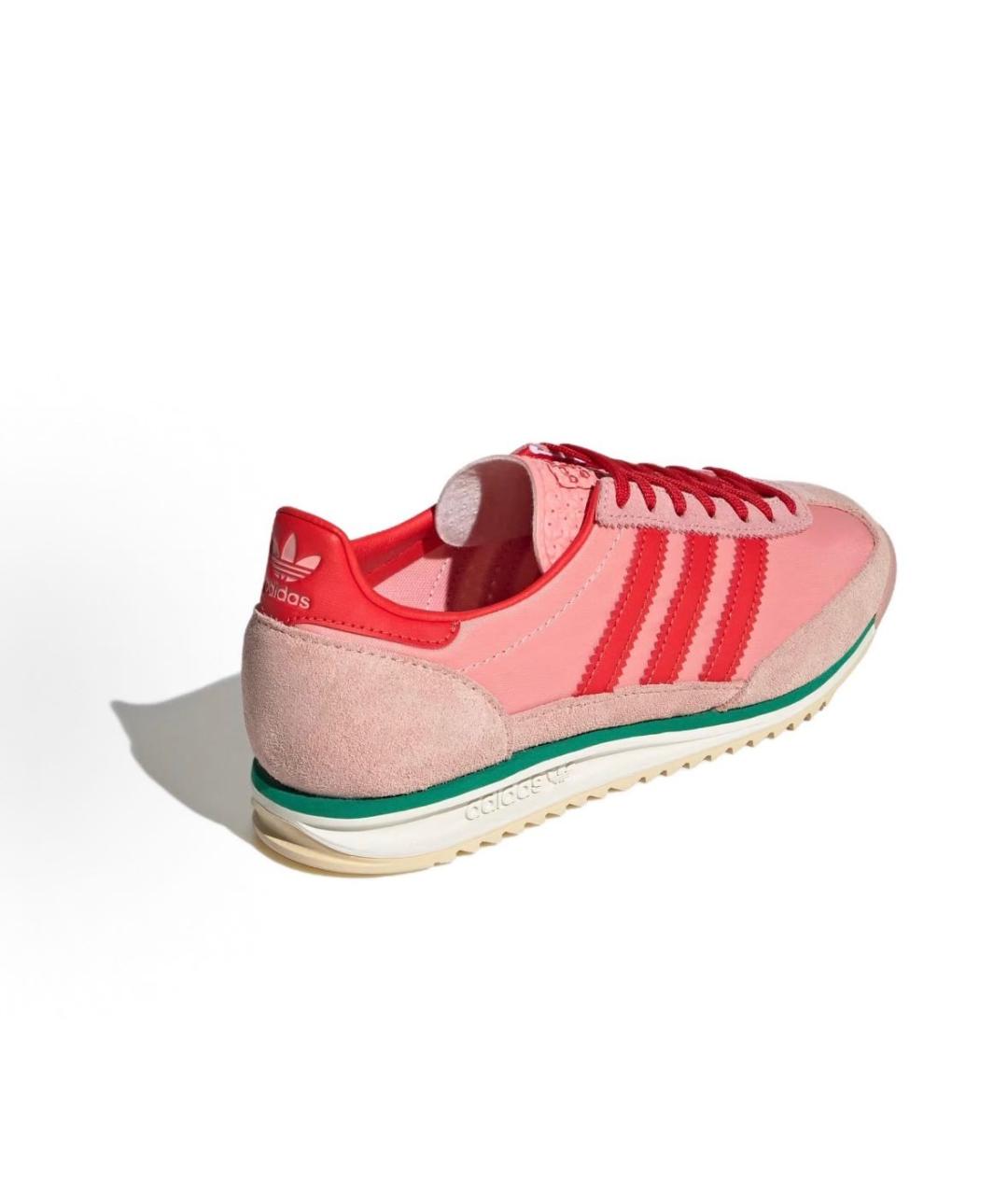 ADIDAS Коралловые текстильные кроссовки, фото 4