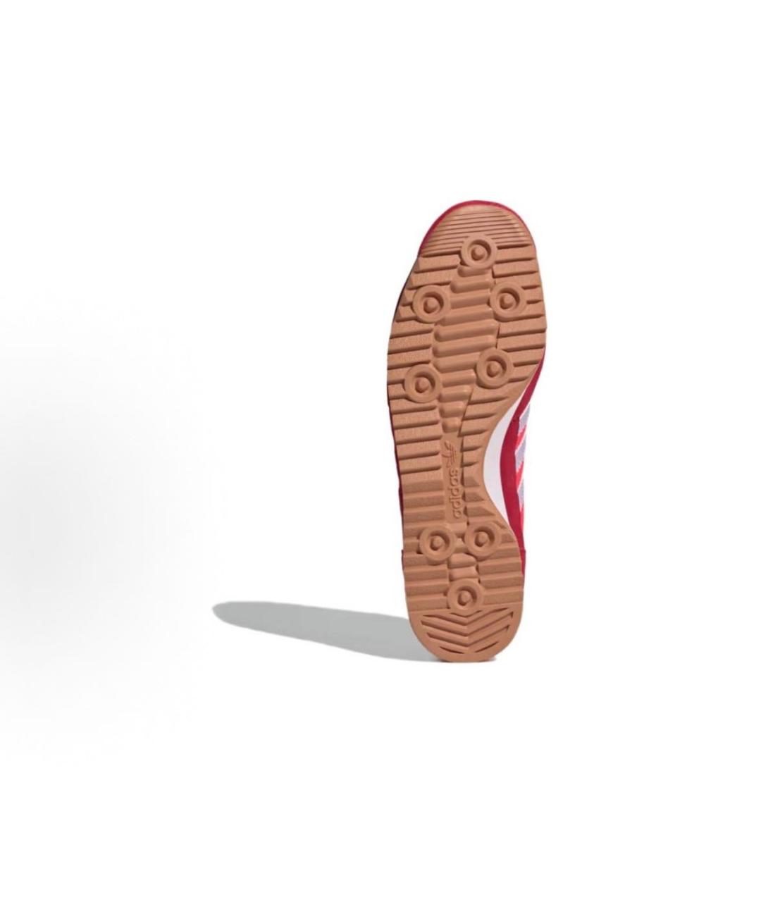 ADIDAS Красные текстильные кроссовки, фото 5