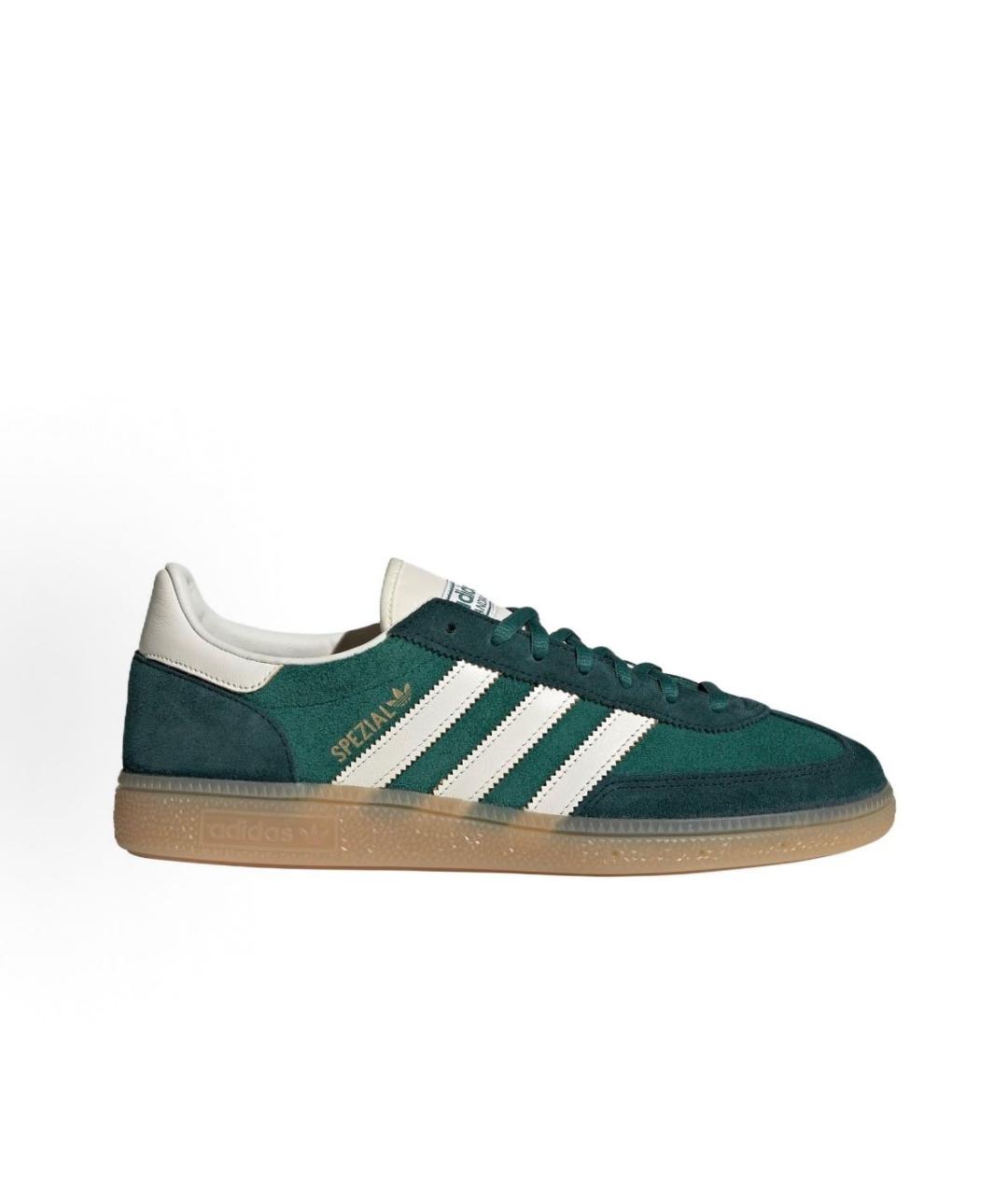 ADIDAS Зеленые замшевые кроссовки, фото 7