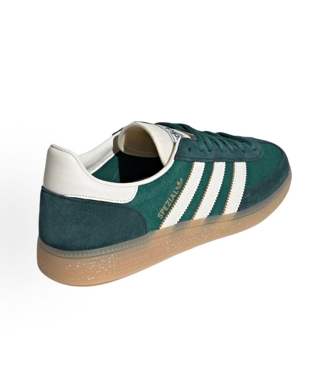 ADIDAS Зеленые замшевые кроссовки, фото 5