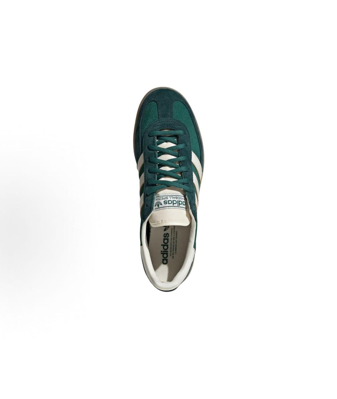 ADIDAS Зеленые замшевые кроссовки, фото 4