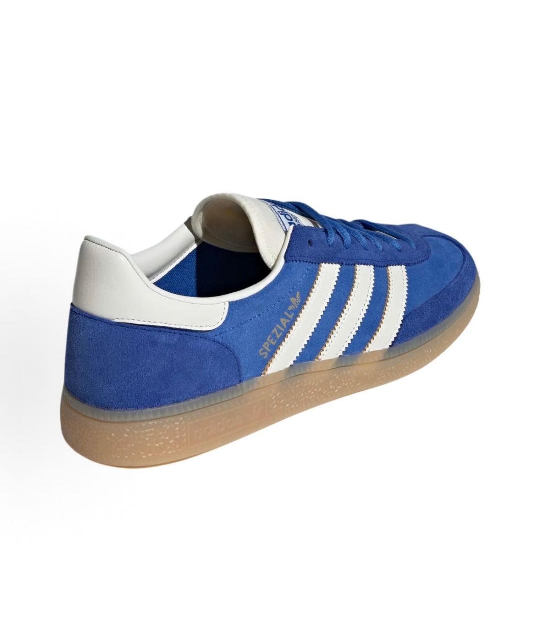 ADIDAS Синие замшевые кроссовки, фото 3