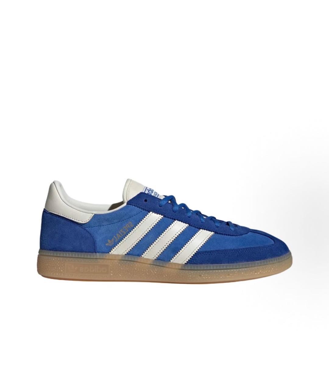 ADIDAS Синие замшевые кроссовки, фото 6
