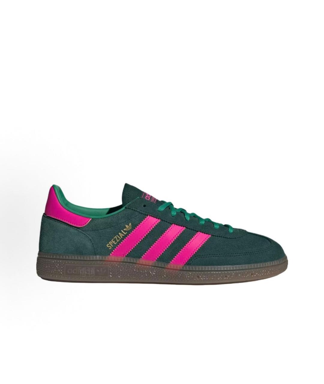 ADIDAS Зеленые замшевые кроссовки, фото 7