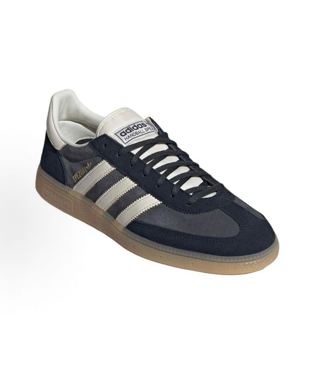 ADIDAS Черные замшевые кроссовки, фото 3