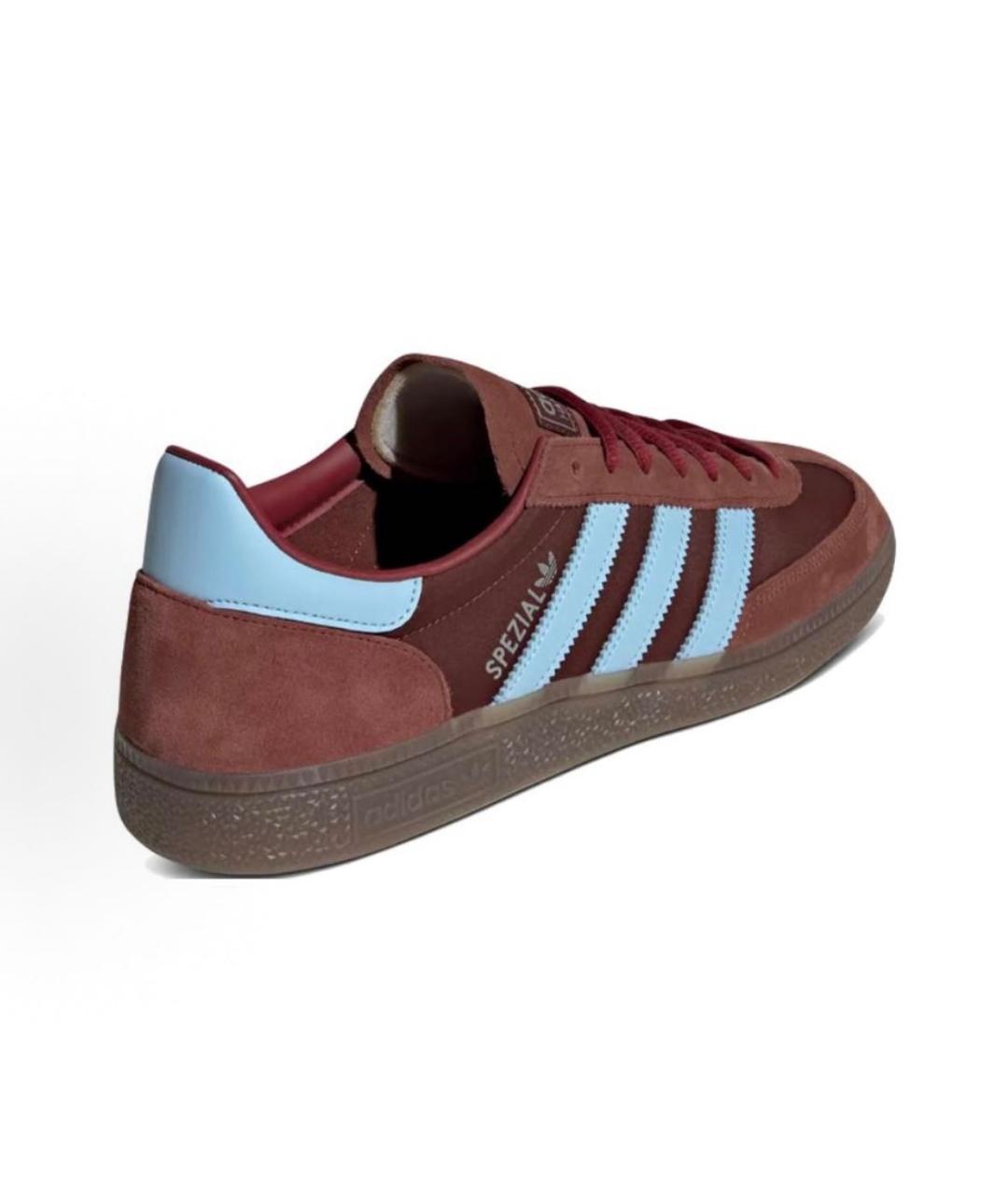 ADIDAS Бордовые текстильные кроссовки, фото 3