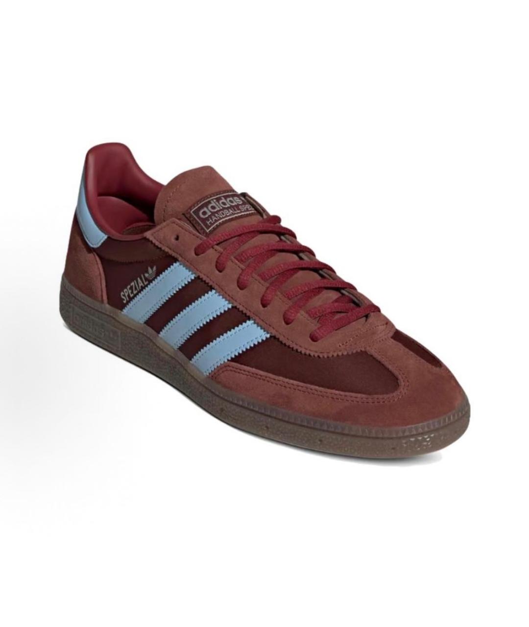 ADIDAS Бордовые текстильные кроссовки, фото 2