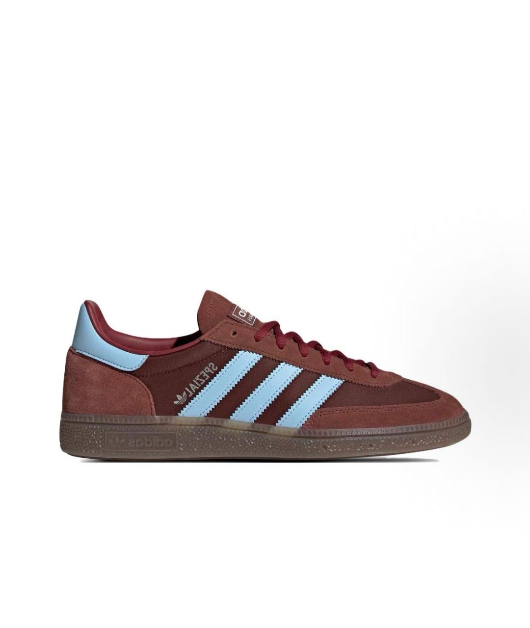 ADIDAS Бордовые текстильные кроссовки, фото 5