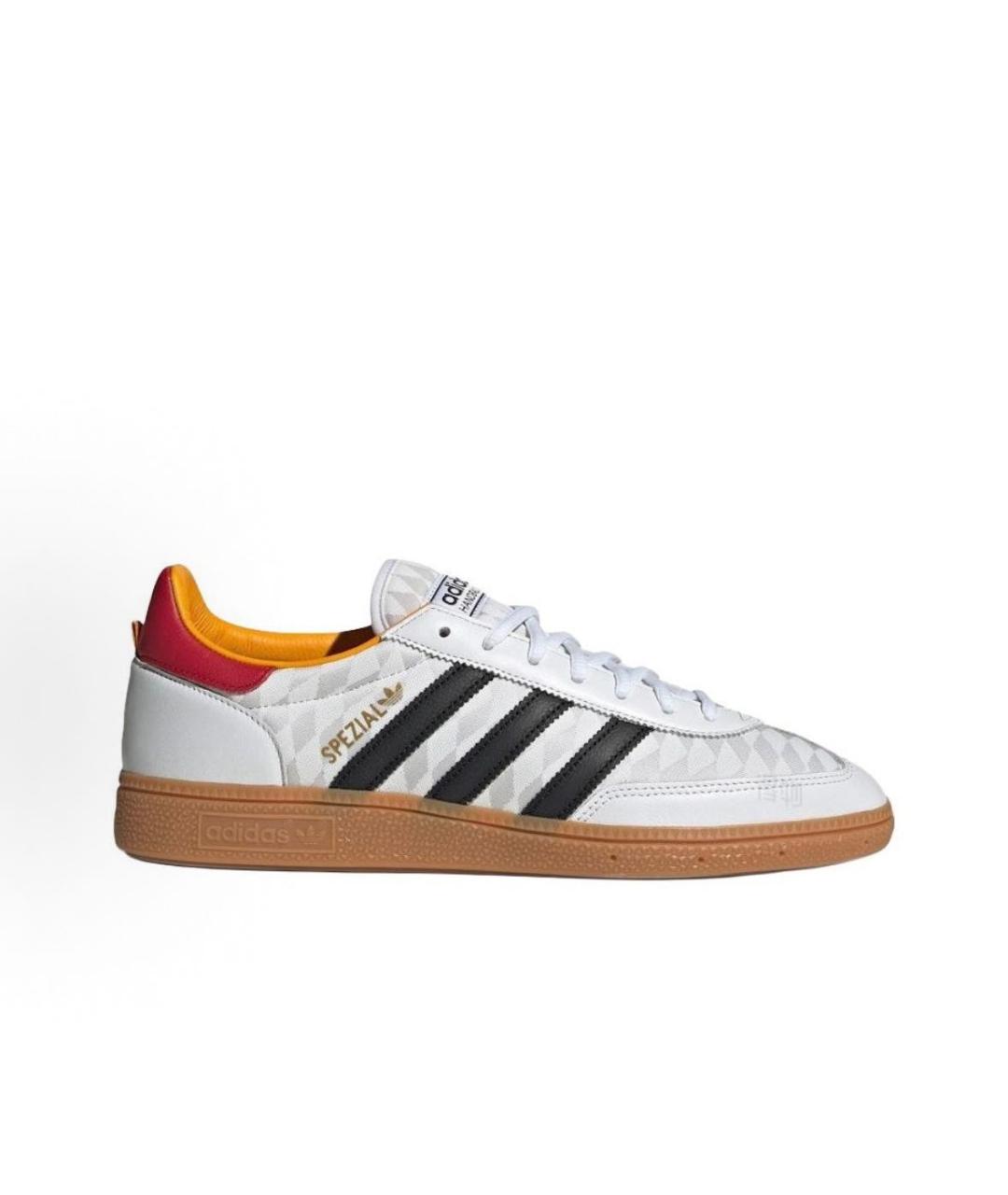 ADIDAS Белые текстильные кроссовки, фото 4