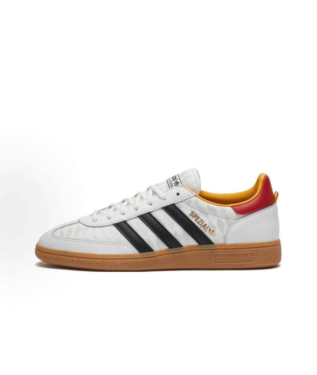 ADIDAS Белые текстильные кроссовки, фото 2