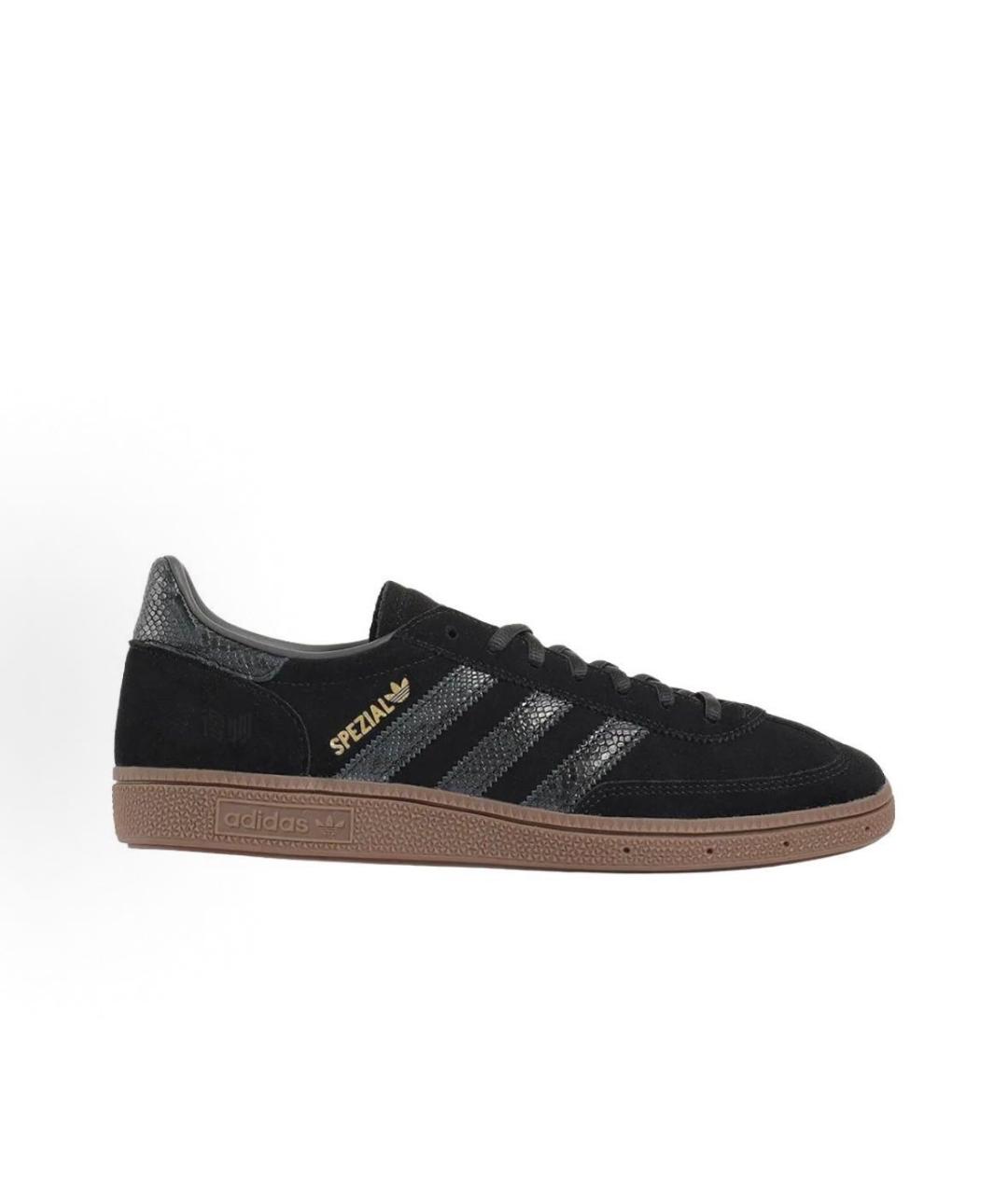 ADIDAS Черные замшевые кроссовки, фото 5
