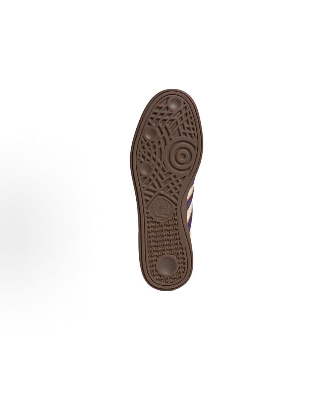 ADIDAS Белые кожаные кроссовки, фото 4