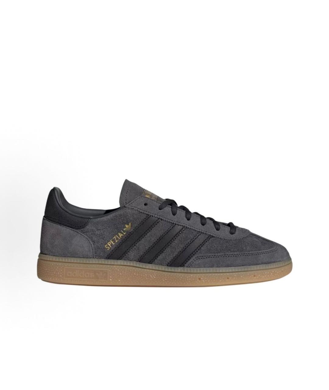 ADIDAS Антрацитовые замшевые кроссовки, фото 5
