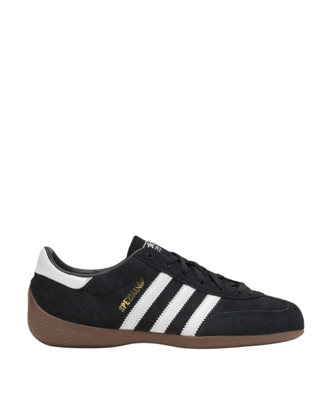 ADIDAS Черные замшевые кроссовки, фото 1