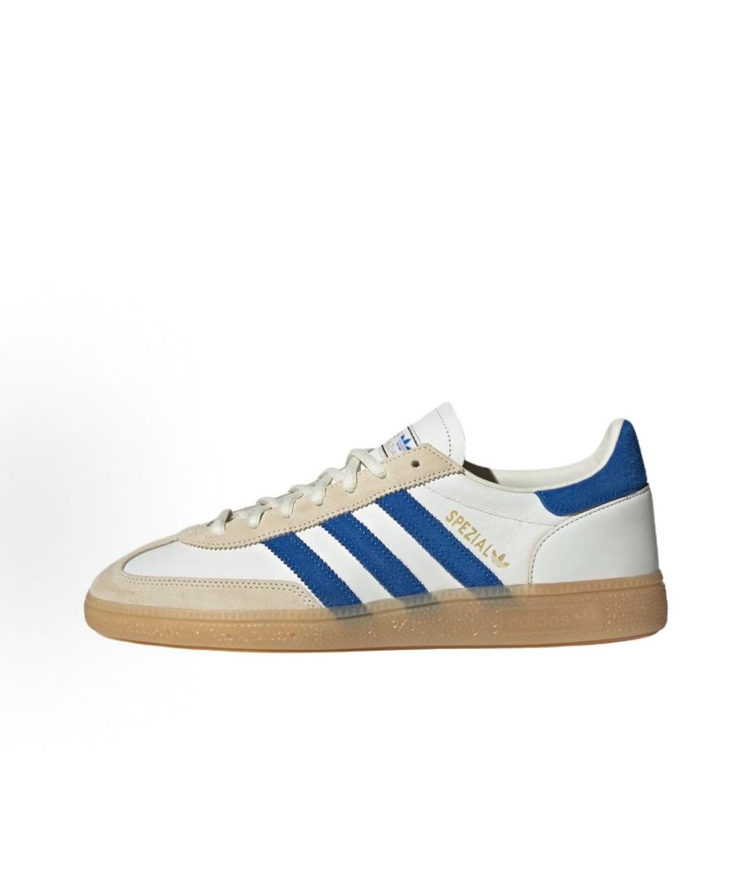 ADIDAS Белые кожаные кроссовки, фото 2