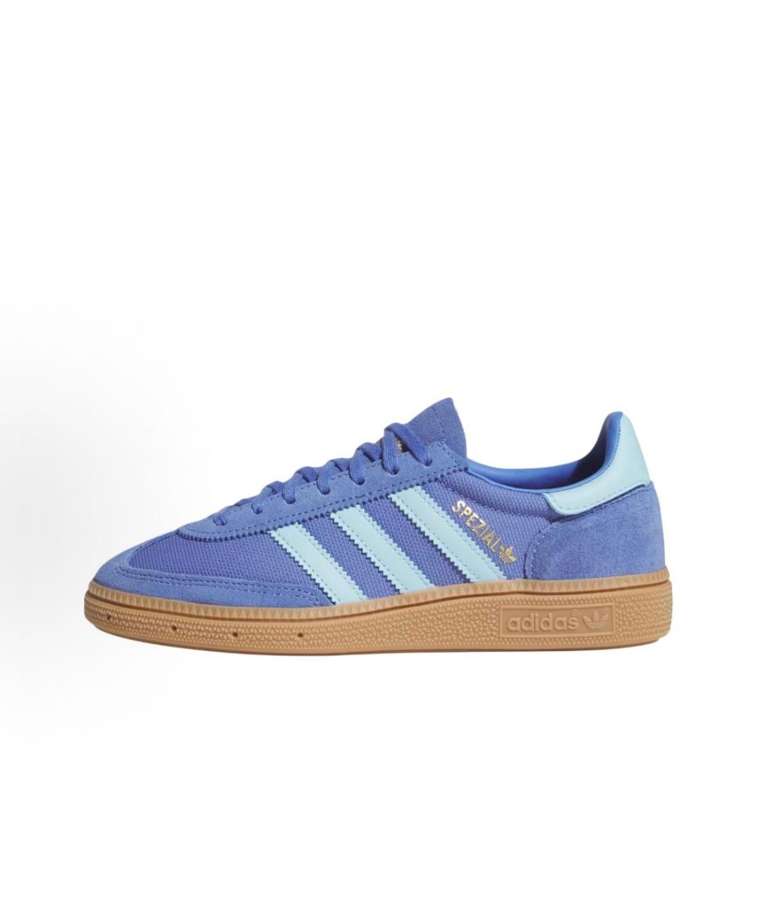 ADIDAS Синие текстильные кроссовки, фото 2