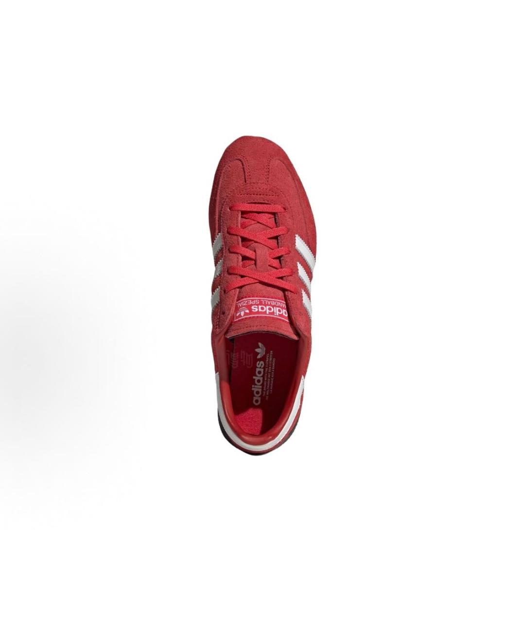 ADIDAS Красные замшевые кроссовки, фото 3