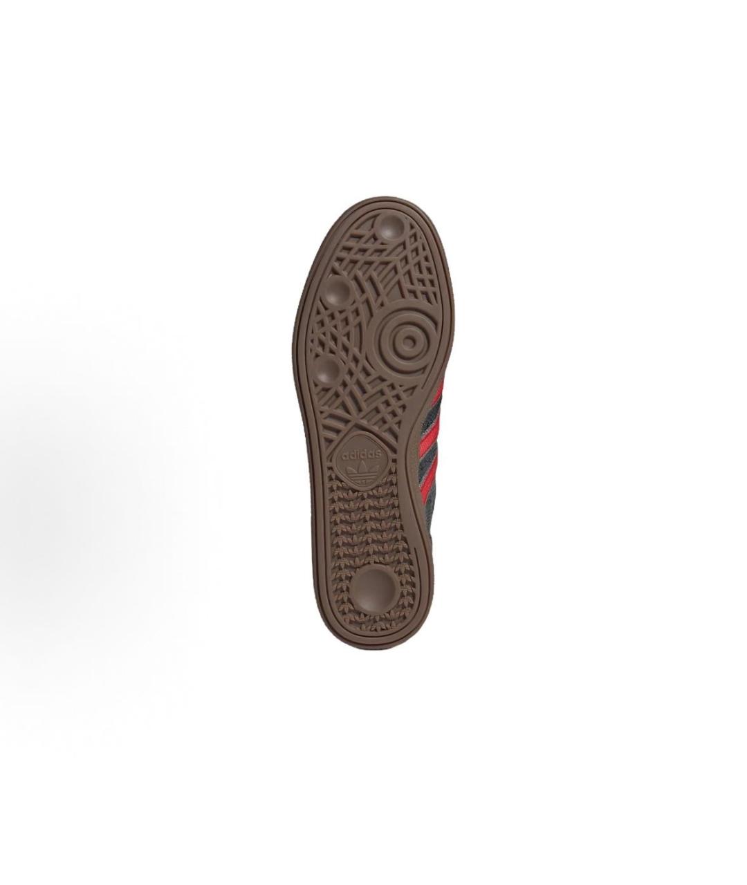 ADIDAS Черные кожаные кроссовки, фото 6