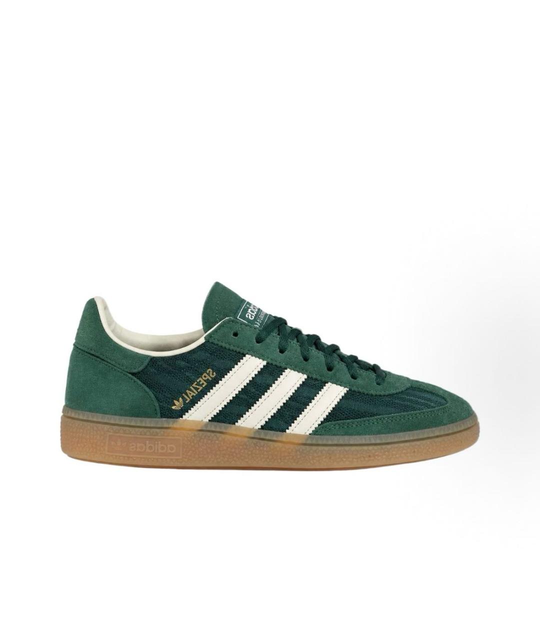 ADIDAS Зеленые текстильные кроссовки, фото 4